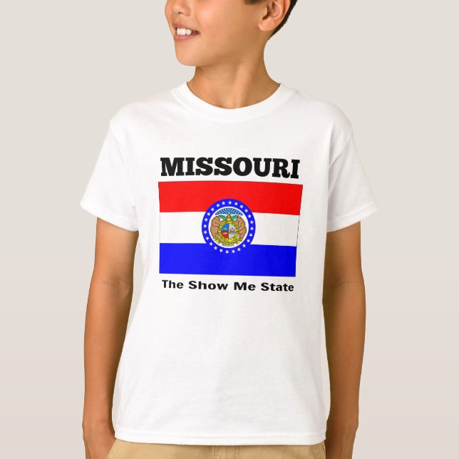 T-shirt Missouri, État Show Me (Devant)