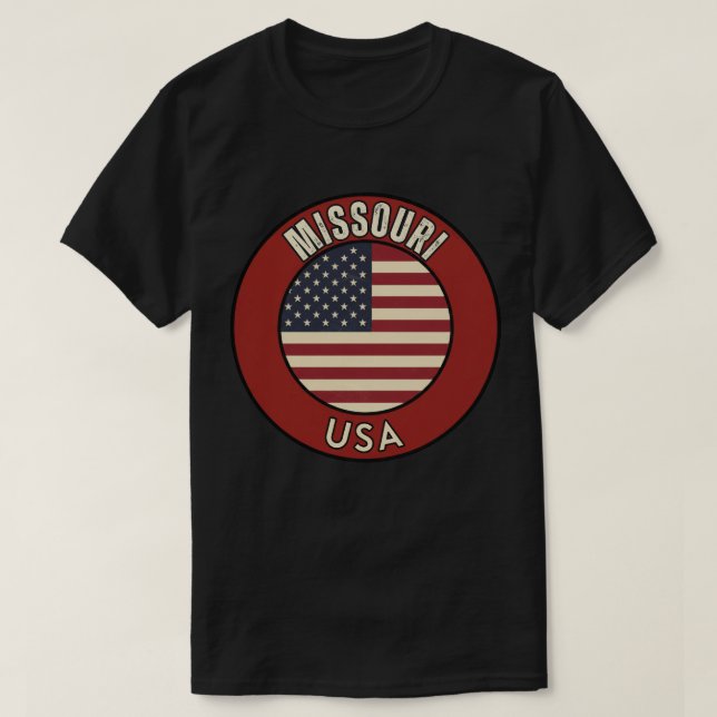 T-shirt Missouri États-Unis d'Amérique (Design devant)