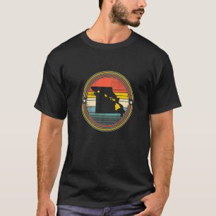 T-shirt Missouri State Hawaii Roots Origine State Map Retr