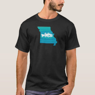 T-shirt Missouri Wave Fishing