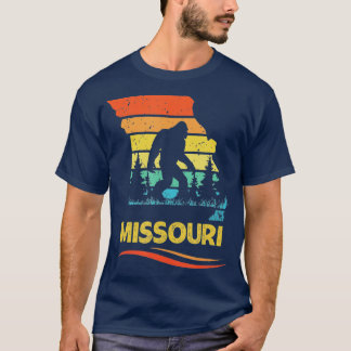 T-shirt Missouri with a Bigfoot