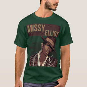 T-shirt Missy Elliot Vieille école