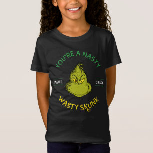 T-Shirt Mister Grinch   Vous êtes un affreux sale putois