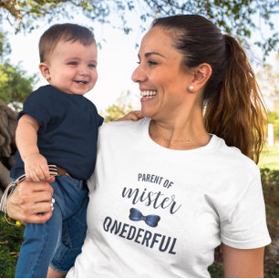 T-shirt Mister Onederful Noeud Papillon 1er Anniversaire