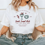 T-shirt Mistletoe et Margaritas | Bachelorette de Noël<br><div class="desc">Préparez-vous à vous mêler à ce T-shirt festif Mistletoe and Margaritas Christmas Bachelorette! Idéal pour une soirée bachelorette d'hiver, ce tee-shirt amusant et branché allie gaieté de vacances et ambiance bachelorette. Doté de lunettes de margarita sur le thème des vacances et de graphismes mistletoe, cette chemise est un incontournable pour...</div>