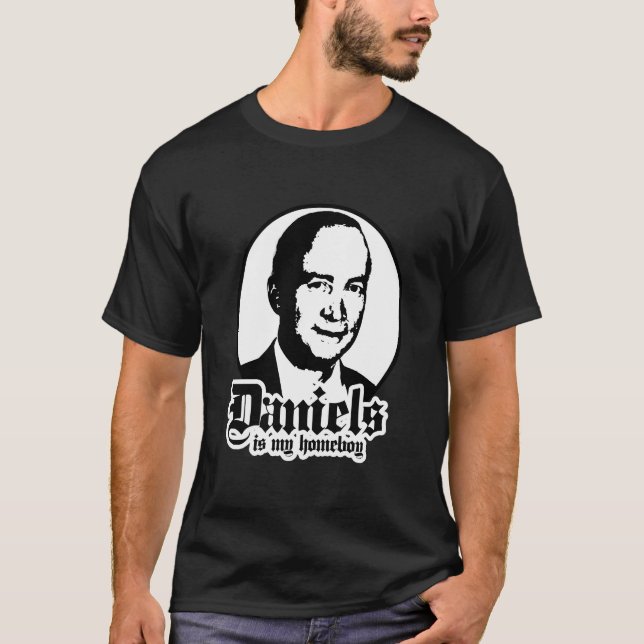 T-SHIRT MITCH DANIELS EST MON HOMEBOY (Devant)