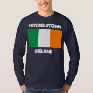 T-shirt Mitchelstown, Irlande avec drapeau irlandais