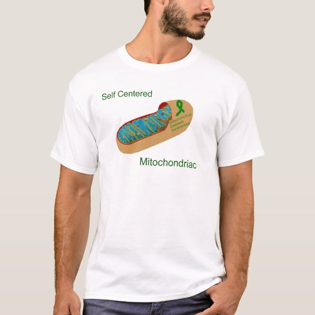 T-shirt mitochondriac égocentrique (Devant)