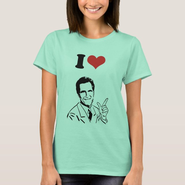 T-shirt Mitt Romney (Devant)