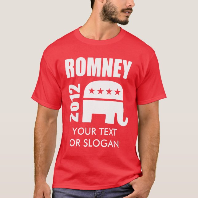 T-SHIRT MITT ROMNEY 2012 (Devant)