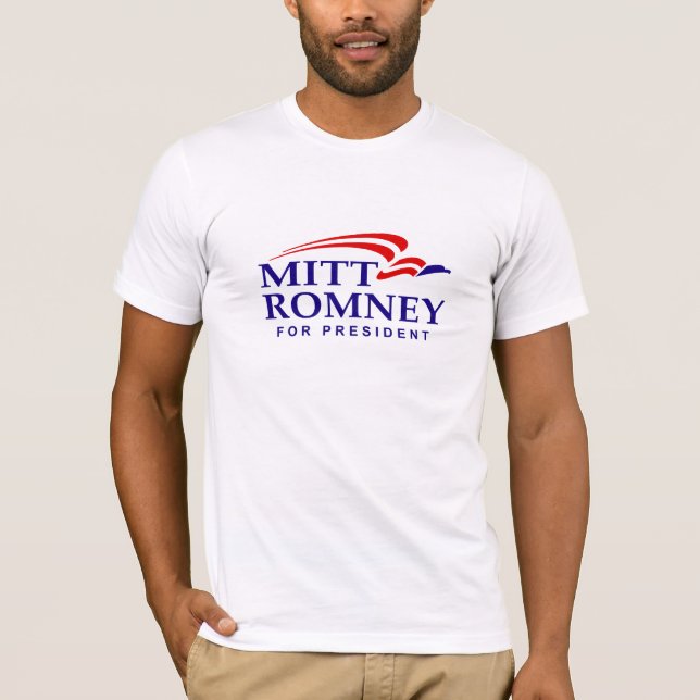 T-shirt Mitt Romney 2012 (Devant)