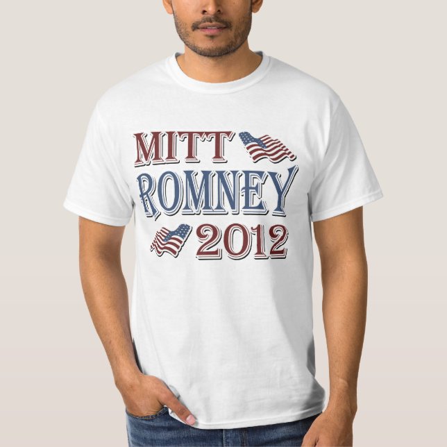 T-shirt Mitt Romney 2012 (Devant)