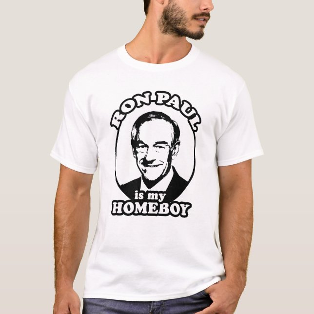 T-SHIRT MITT ROMNEY EST MON HOMEBOY (Devant)