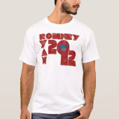 T-shirt Mitt Romney Paul Ryan 2012 (Devant)