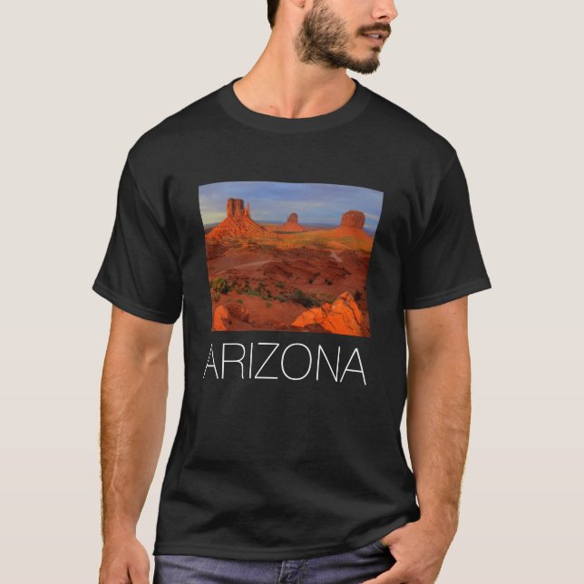 T-shirt Mittens, Monument valley, AZ (Devant)