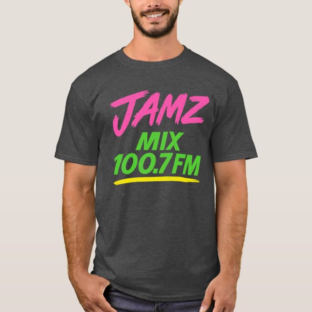 T-SHIRT MIX JAMZ 100,7FM (Devant)