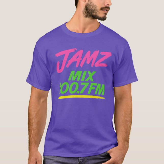 T-SHIRT MIX JAMZ 100,7FM (Devant)