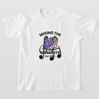 T-Shirt Mix Musical DJ Rétro