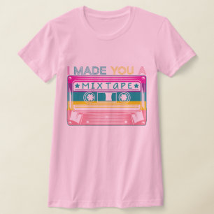 T-shirt Mix Tape Vintage 1980 Nostalgie Retro Tech Gen X