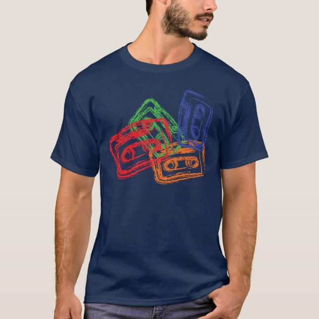 T-shirt Mix Tapes - DJ Disk Jockey (Devant)