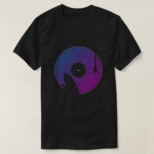 T-shirt mixant DJ (Design devant)