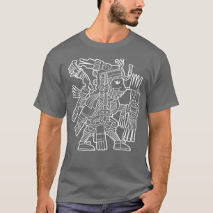 T-shirt Mixcoatl Aztec Dieu Serpent Cloud Maya Inca Toltec