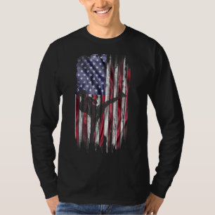 T-shirt Mixed martial art américain vintage Kickboxing Fig