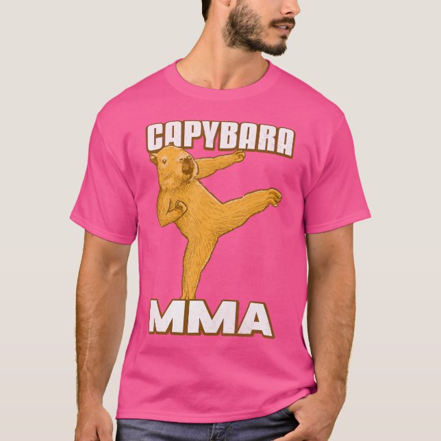 T-shirt Mixed martial art Capybara (Devant)