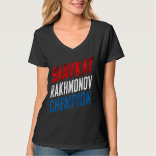 T-shirt Mixed martial art Champion Shavkat Nomad Rakhmonov