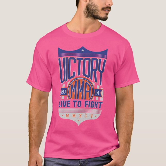 T-shirt Mixed martial art de victoire (Devant)