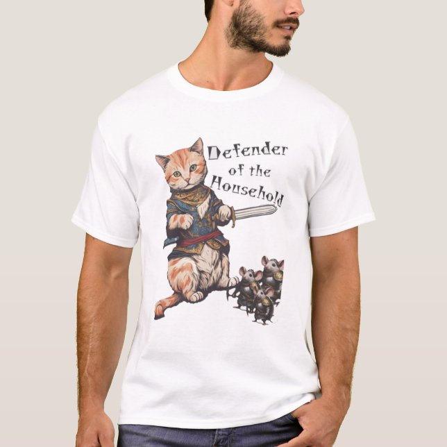 T-shirt MIXED MARTIAL ART | Défenseur de chats Whiskman Wa (Devant)