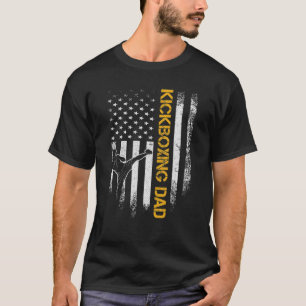 T-shirt MIXED MARTIAL ART du drapeau américain vintage Kic