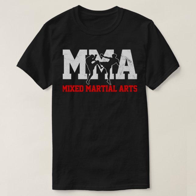 T-shirt MIXED MARTIAL ART Kickboxin Fighter Classic T Shir (Design devant)