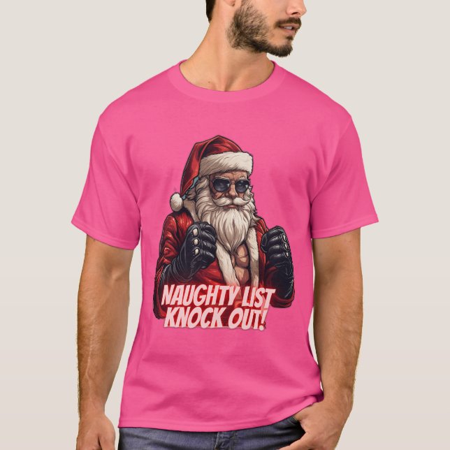 T-shirt Mixed martial art Père Noël (Devant)