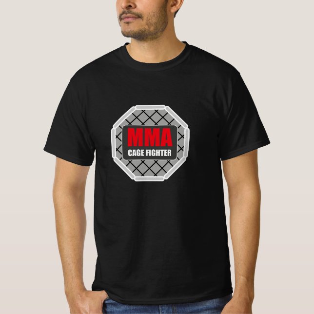 T-shirt Mixed Martial Arts Cage Fighter MMA (Devant)