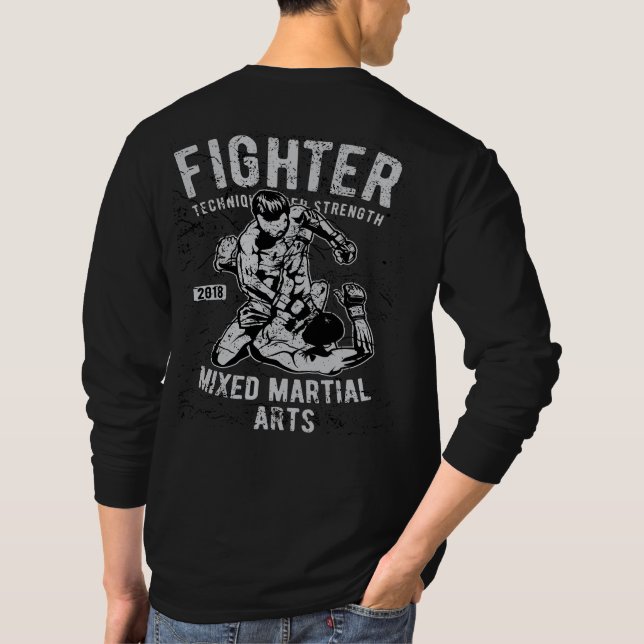 T-shirt Mixed Martial Arts Fighter MIXED MARTIAL ART 2018 (Dos)