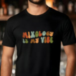 T-shirt Mixologie super Rétro Est Mon Vibe, Mixologue<br><div class="desc">T-shirt "Mixology Is My Vibe" de style rétro,  pour les mixologistes,  les barmans et les connaisseurs de cocktails.</div>