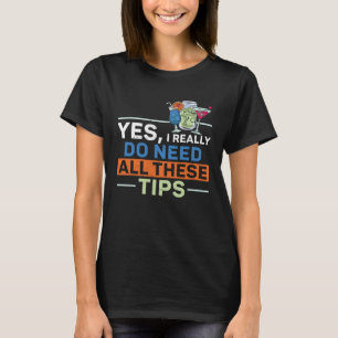 T-shirt Mixologue De Bartender Oui J'Ai Vraiment Besoin De