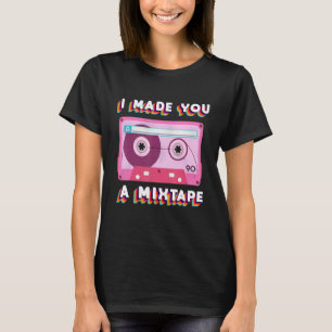 T-shirt Mixtape 80s 90s Costume Vintage Retro Pour Hommes 