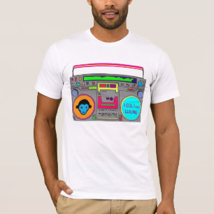 T-shirt Mixtape avec le singe du DJ Spyda