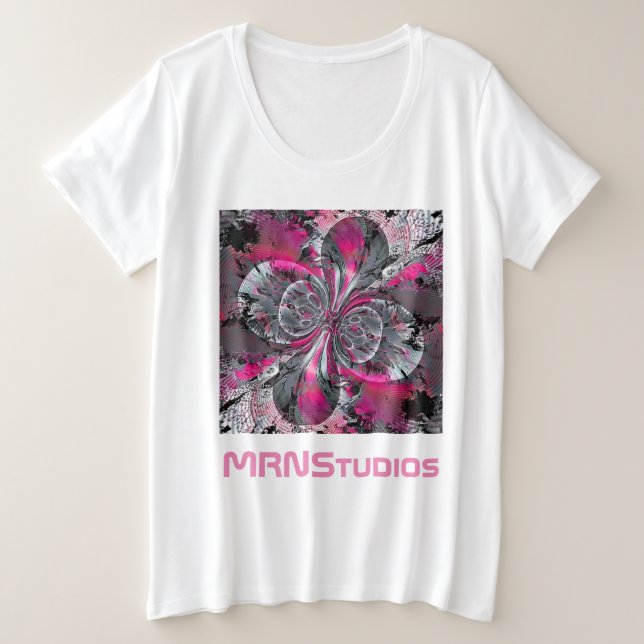 T-Shirt Mixte Signaux Plus Taille (Design devant)