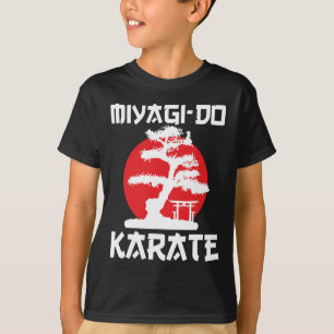 T-shirt Miyagi-do Karate Vintage Rétro Bonsai Tree Ma