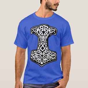 T-shirt Mjolnir Thorx27s Rune viking marteau
