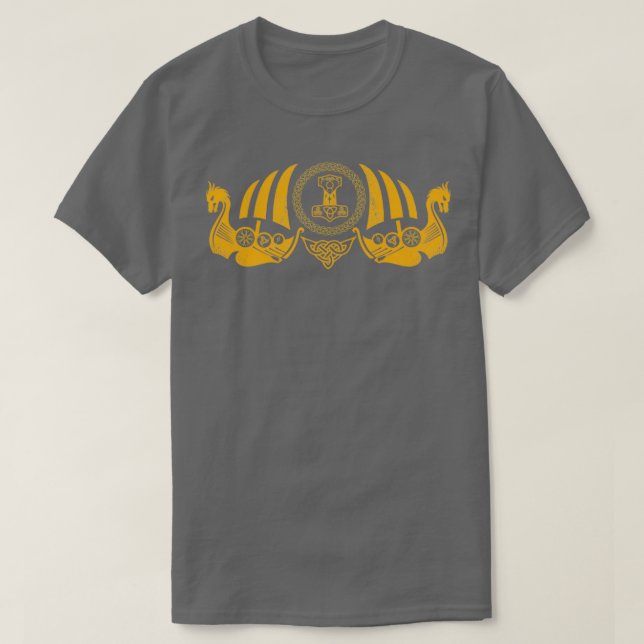 T-shirt Mjolnir viking norse mythologie (Design devant)