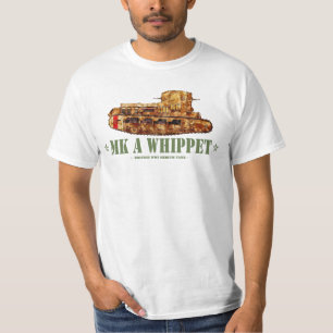 T-shirt MK A Whippet World War One British Medium Tank WWI
