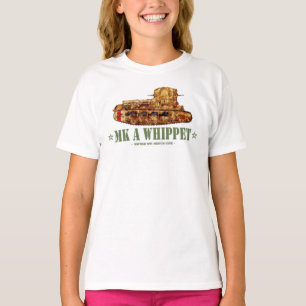 T-shirt MK A Whippet World War One British Medium Tank WWI