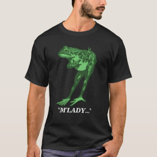 T-shirt M'Lady Frog Drôle Ma Lady Prince Shirt