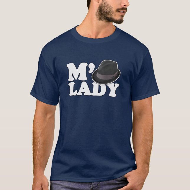 T-shirt M'Lady Tip the Fedora (Devant)