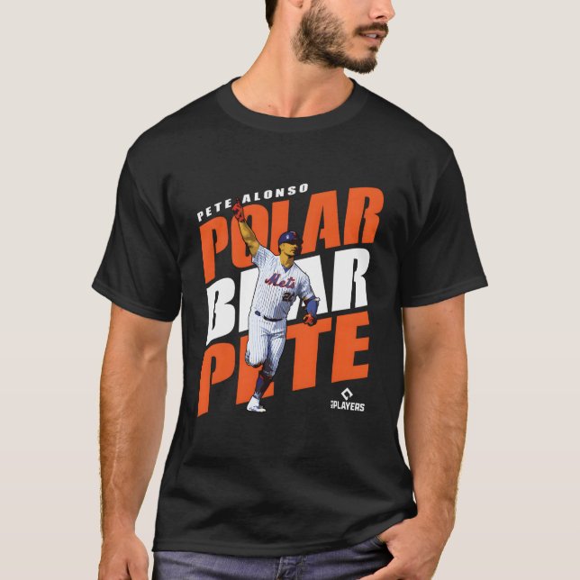 T-shirt Mlbpa Ligue majeure de baseball Pete Alonso Mlbalo (Devant)