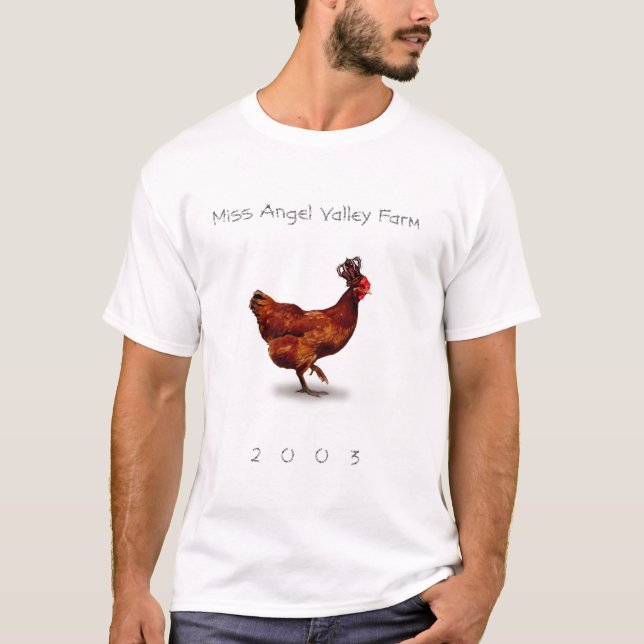 T-shirt Mlle Angel Valley Farm 2003 (Devant)